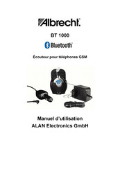 ALAN Electronics Albrecht BT 1000 Manuel D'utilisation