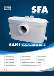 SFA SANI ACCESS 3 Notice D'installation