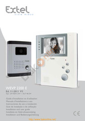 Extel WEVP 2200 E Guide D'installation Et D'utilisation