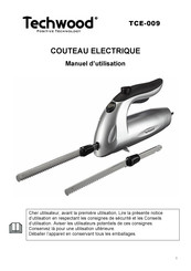 TECHWOOD TCE-009 Manuel D'utilisation