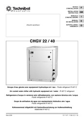 Technibel Climatisation CHGV 22 Notice D'installation