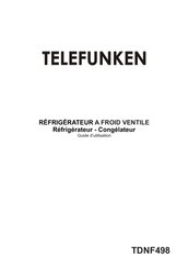 Telefunken TDNF498 Guide D'utilisation