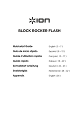 ION Block Rocker Flash Guide D'utilisation Rapide