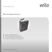 Wilo IF-Module Stratos Notice De Montage Et De Mise En Service