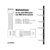 Lutron GRAFIK Eye. GRX-4S-DW Instructions D'installation