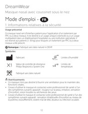 Philips Respironics DreamWear Mode D'emploi