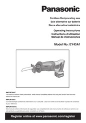 Panasonic EY45A1 Instructions D'utilisation