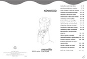Kenwood Smoothie Cocktail SB320 Série Mode D'emploi