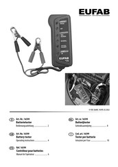EUFAB 16599 Manuel De L'opérateur