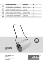 Güde GRW 570 Mode D'emploi D'origine