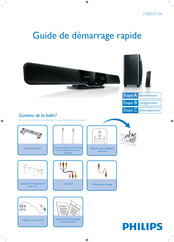 Philips HSB2313A Guide De Démarrage Rapide