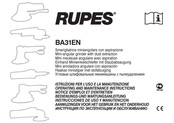 Rupes BA31EN Notice D'emploi Et D'entretien