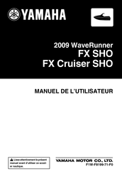 Yamaha Motor WaveRunner FX SHO 2009 Manuel De L'utilisateur