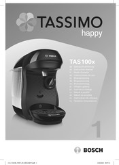 Bosch TASSIMO happy TAS100 Série Mode D'emploi