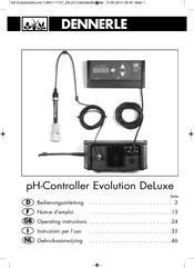 Dennerle pH-Controller Evolution DeLuxe Notice D'emploi