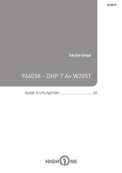 HIGHONE DHP 7 A+ W205T Guide D'utilisation