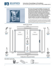 Jeld-Wen F-2500 Instructions D'assemblage Et D'installation