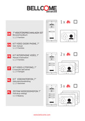 Bellcome 3 Série Manuel D'utilisation