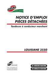 BEAL LOUISIANE 3500 Notice D'emploi