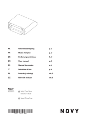 Novy 830053 Mode D'emploi