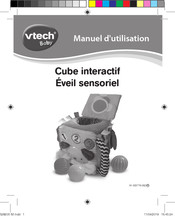 VTech baby Cube interactif Éveil sensoriel Manuel D'utilisation