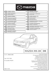 Mazda DN4J V3 050 Instructions De Montage