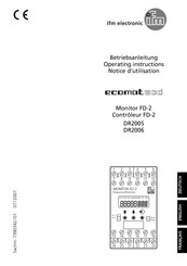 IFM Electronic DR2006 Notice D'utilisation