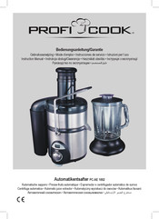 Profi Cook PC-AE 1002 Mode D'emploi