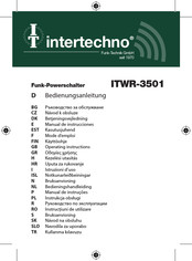 INTERTECHNO ITWR-3501 Mode D'emploi