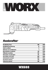 Worx Sonicrafter WX680 Notice Originale