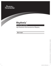 Boston Scientific Rhythmia Mode D'emploi