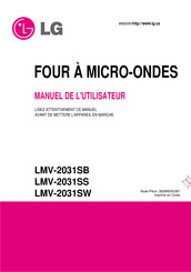 LG MV-2043FQS Manuel De L'utilisateur