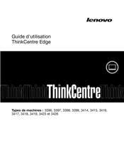 Lenovo ThinkCentre Edge 3414 Guide D'utilisation
