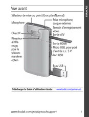 Kodak PLAYTOUCH Zi10 Mode D'emploi