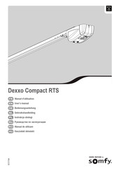 SOMFY Dexxo Compact RTS Manuel D'utilisation