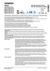 Siemens SIRIUS 3RK1205-0B 00-0AA2 Série Instructions De Service