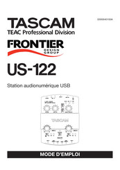 TEAC PROFESSIONAL Tascam US-122 Mode D'emploi