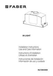 Faber INLT28SS600 Instructions D'installation