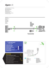 Dyson v6 absolute Manuel D'utilisation