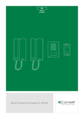 Comelit KAE5062 Manuel Technique