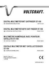 VOLTCRAFT ST-100 Notice D'emploi