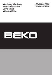 Beko WMD 25125 M Mode D'emploi