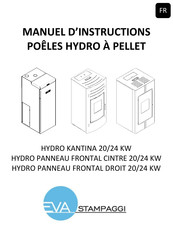 EVA Stampaggi HYDRO PANNEAU FRONTAL DROIT 20 KW Manuel D'instructions