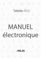 Asus Fonepad 7 FE170CG Manuel Électronique
