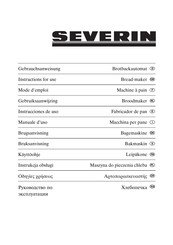 SEVERIN BM 3983 Mode D'emploi