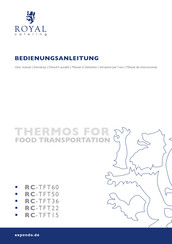 Royal Catering RC-TFT36 Manuel D'utilisation