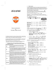 Alcatel XL585 Mode D'emploi