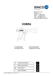 Simco-Ion COBRA Notice D'utilisation