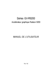 Gigabyte GV-R9200 Série Manuel De L'utilisateur