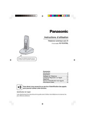 Panasonic KX-TG1070SL Instructions D'utilisation
